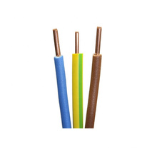 16mm2 Hot sale electrical house wiring pvc insulated copper wire Yellow/Green Copper Earth wire